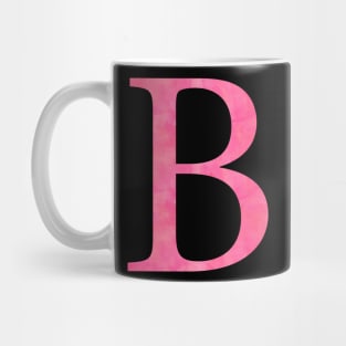 Pink B Mug